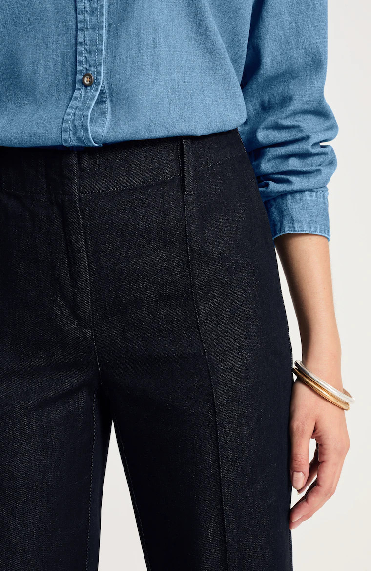 Denim Wide-Leg Trousers | J. Jill