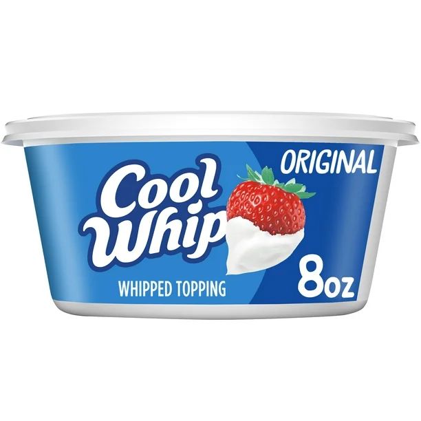 Cool Whip Original Whipped Cream Topping, 8 oz Tub - Walmart.com | Walmart (US)
