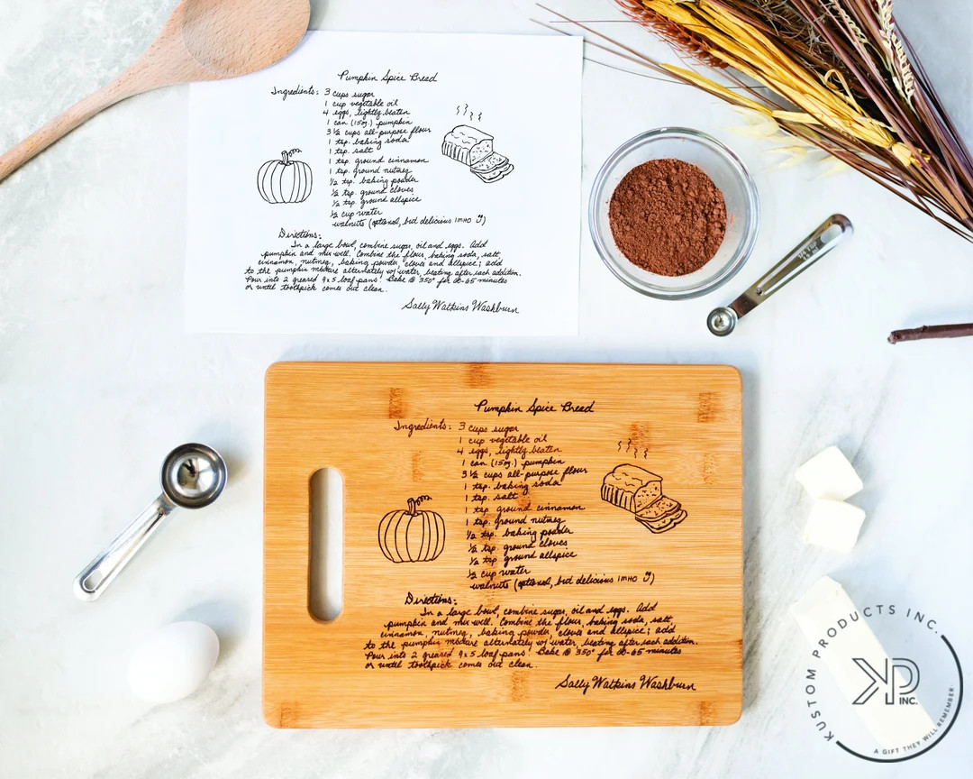 Family Recipe Cutting Board Mother's Day Gift for Mom - Etsy | Etsy (US)