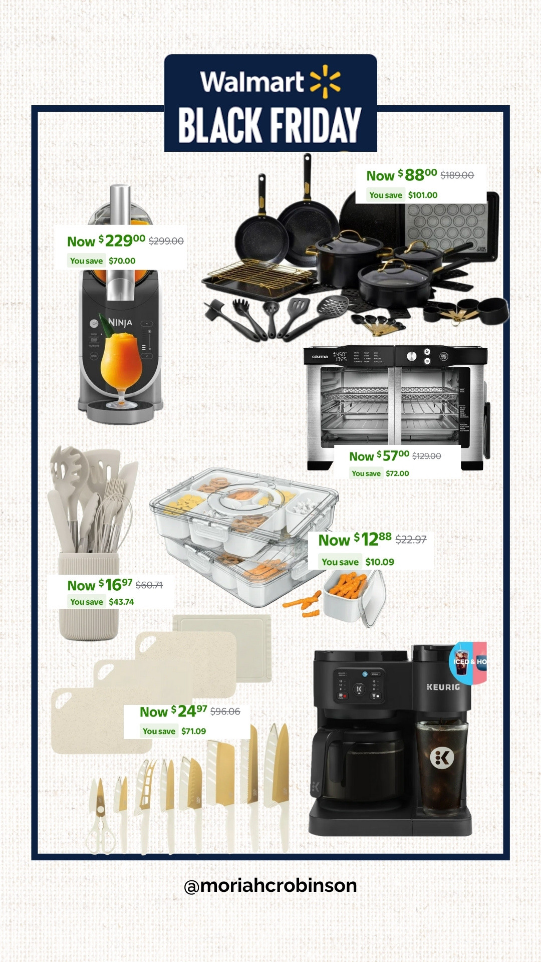 Walmart Black Friday deals on kitchen & home!

Gifts for her, gift guide, Christmas gift

#LTKCyberWeek #LTKGiftGuide #LTKSaleAlert