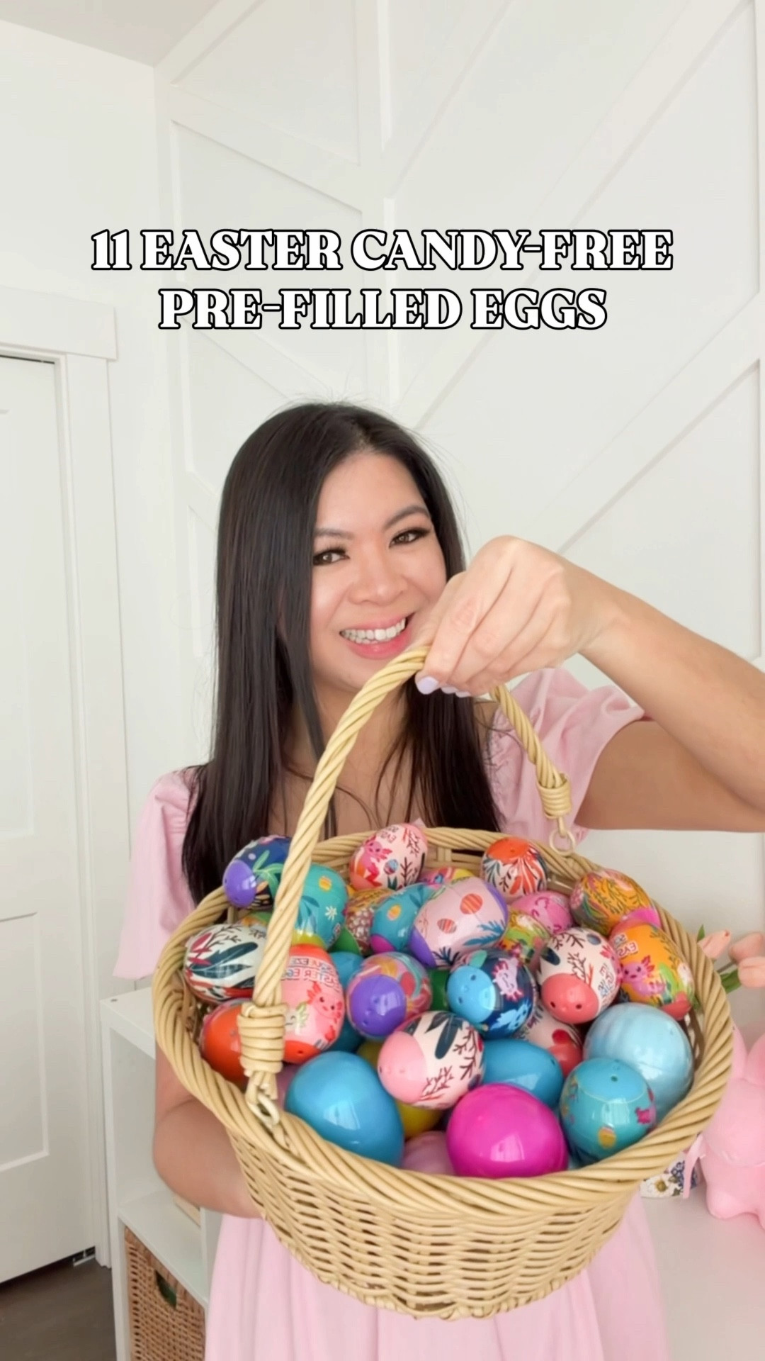 11 EASTER CANDY FREE PRE-FILLED EGGS! Love these pre-filled, no candy Easter egg ideas!
As an allergy mom, these give me peace of mind. Can't wait for the kids to open some of these at our annual egg hunt party! #eastereggs #easteregghunt

Slow squishy toys, easter basket stuffers, Disney Mickey mouse surprise eggs, parachute toys, puzzles, mini animal building blocks, dragon eggs, cars, unicorn toys, play-doh, jewelry toys science experiments toys, reward tokens, egg stampers

#LTKHome #LTKSeasonal #LTKKids