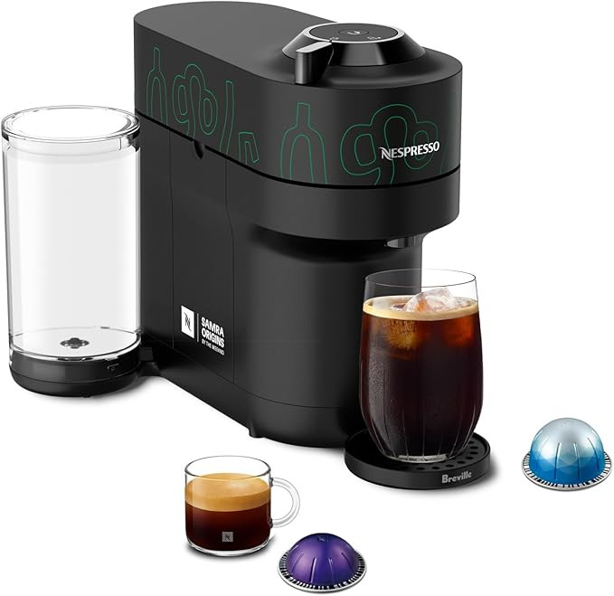 Nespresso Vertuo Pop+ Coffee and Espresso Maker by Breville, Samra Origins by The Weeknd Metad Gr... | Amazon (US)