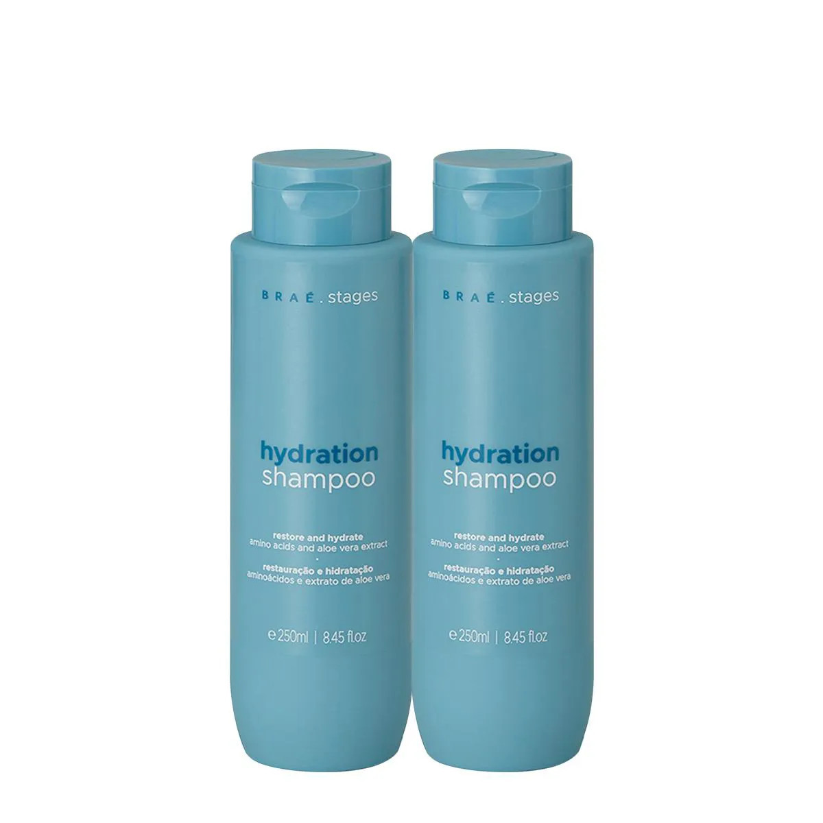 Kit Braé Stages Hydration Shampoo Extra (2 Unidades) | DrogaRaia (BR)