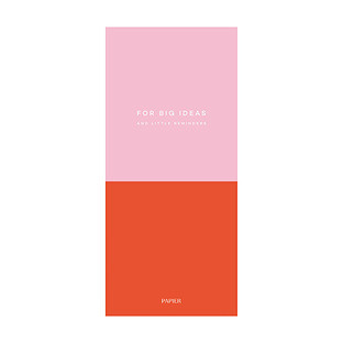 Papier List Notepad Colorblock | The Container Store