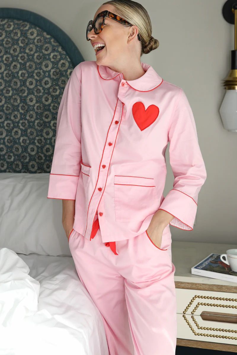 Margot Pants Set in Primrose | LAKE Pajamas
