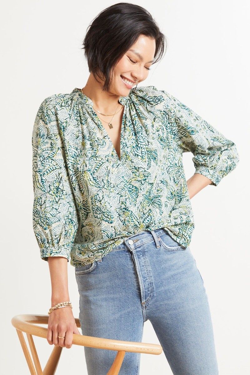 Roan + Ryan  Cassidy Raglan Blouse | Evereve