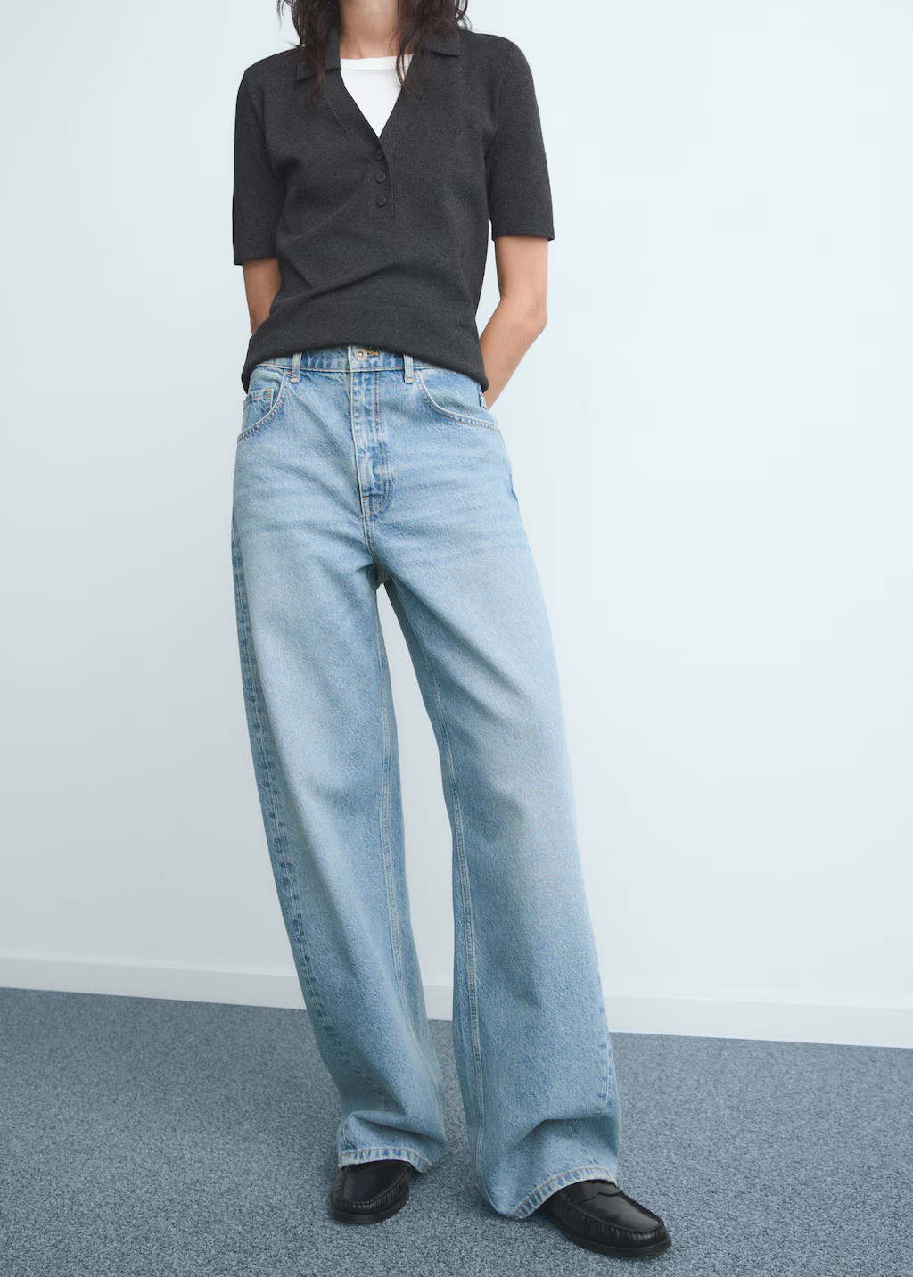Mid-rise barrel jeans - Women | MANGO USA | Mango (US/MX/AU)