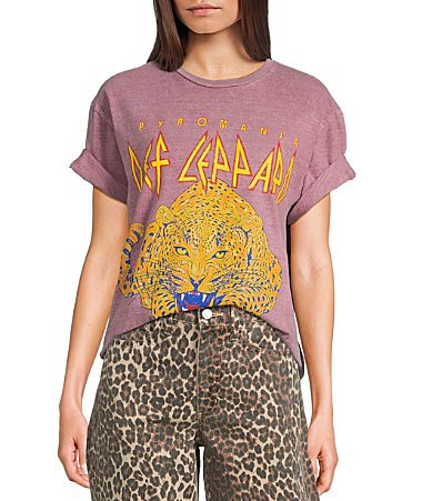 Philcos Short Sleeve Def Leppard T-Shirt - L | Dillard's