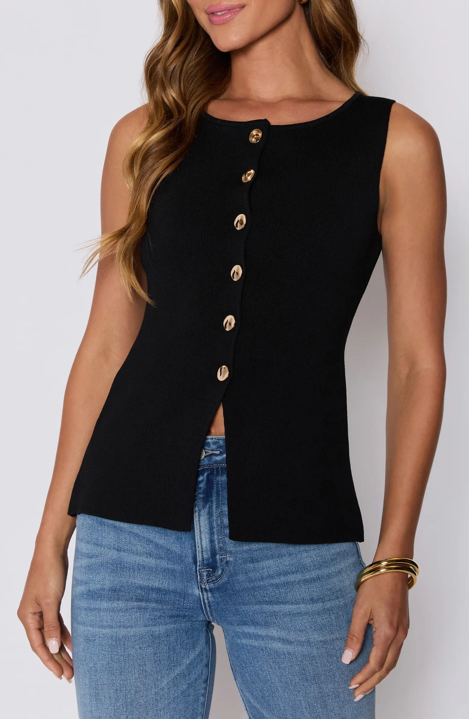 VICI Collection Paris Button-Up Sweater Vest | Nordstrom | Nordstrom