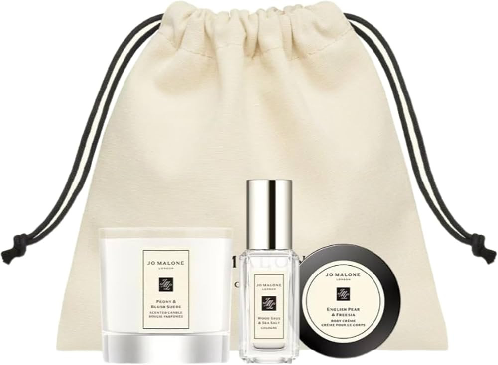 Jo Malone London Fresh & Opulent Mini Luxuries Trio: Fragrance Gift Set - Wood Sage & Sea Salt, E... | Amazon (US)