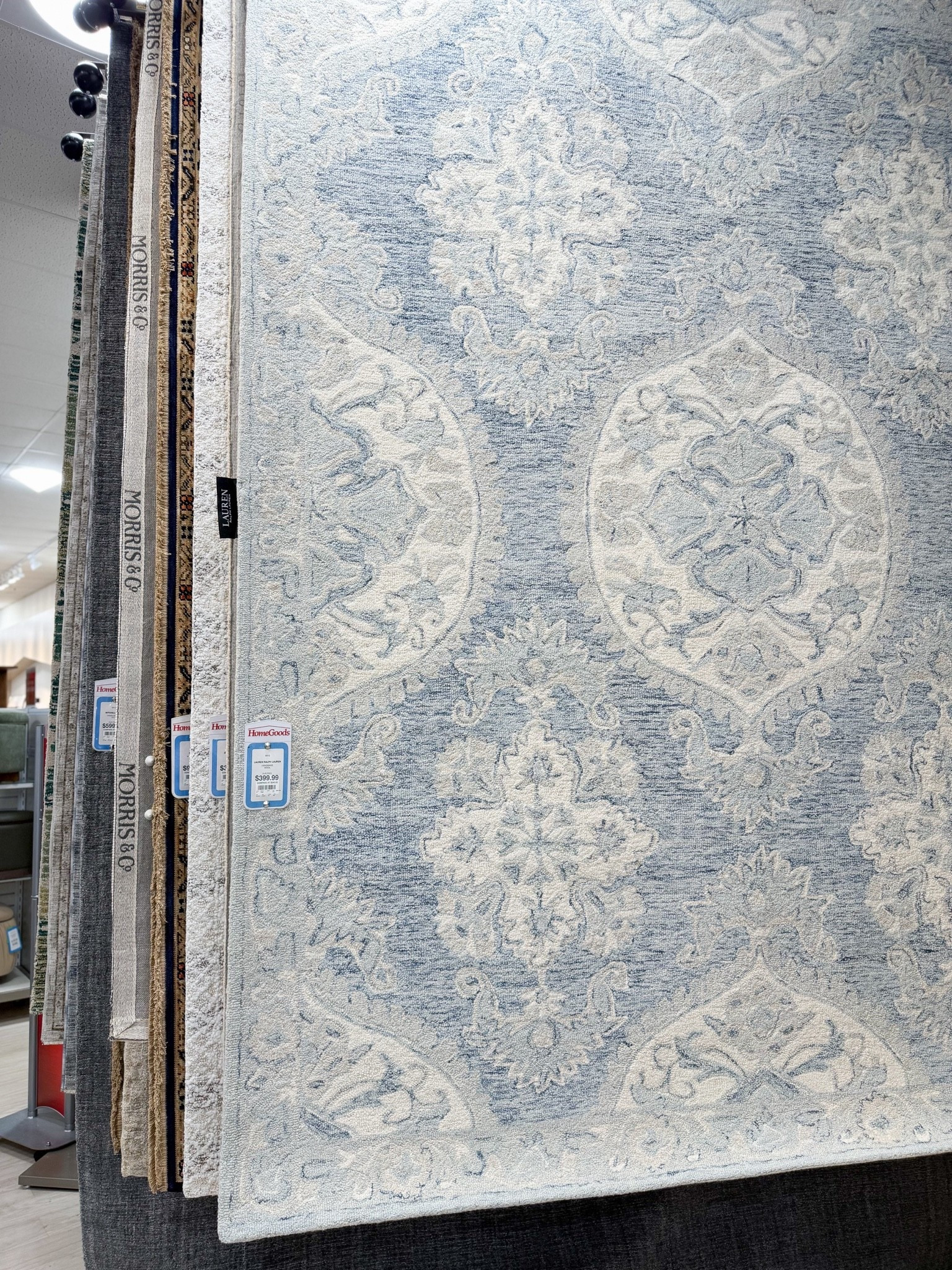 Found this Ralph Lauren rug online! More linked

Ralph Lauren rug, HomeGoods rug, wool rug, blue and white rug, Grandmillennial rug, classic home

#LTKHome