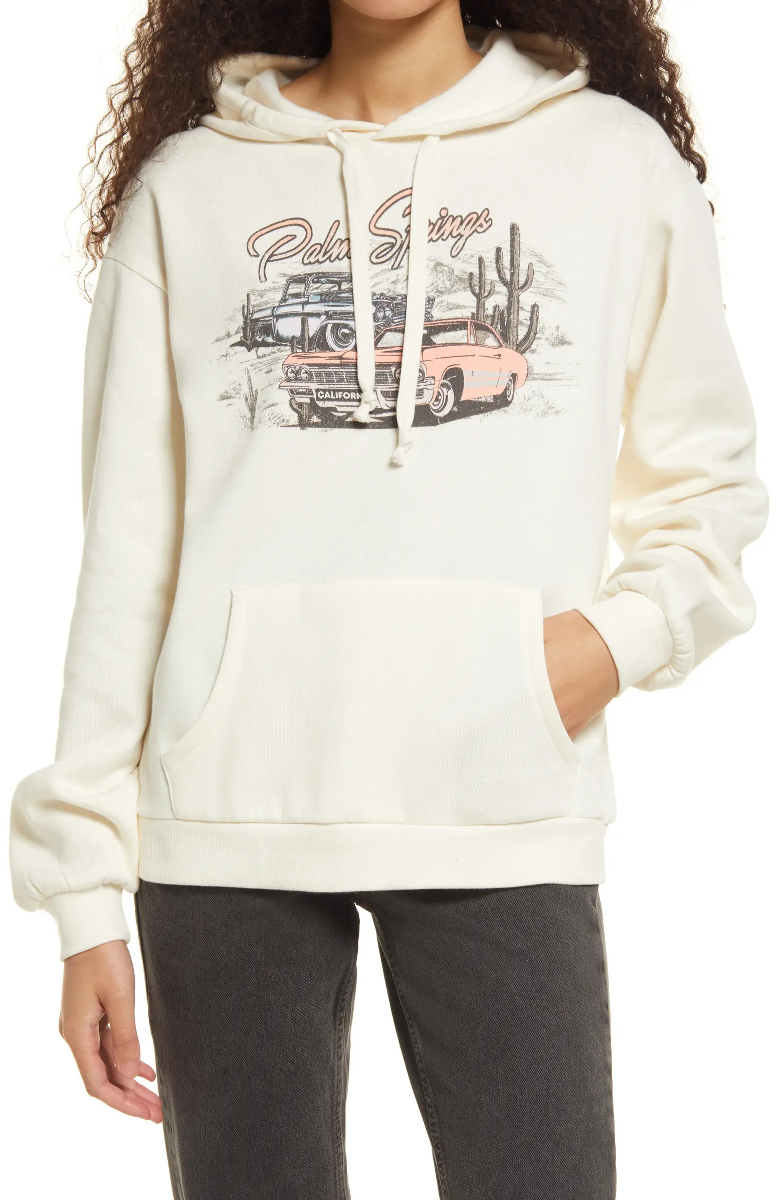 Vinyl Icons Palm Springs Fleece Graphic Hoodie | Nordstrom | Nordstrom