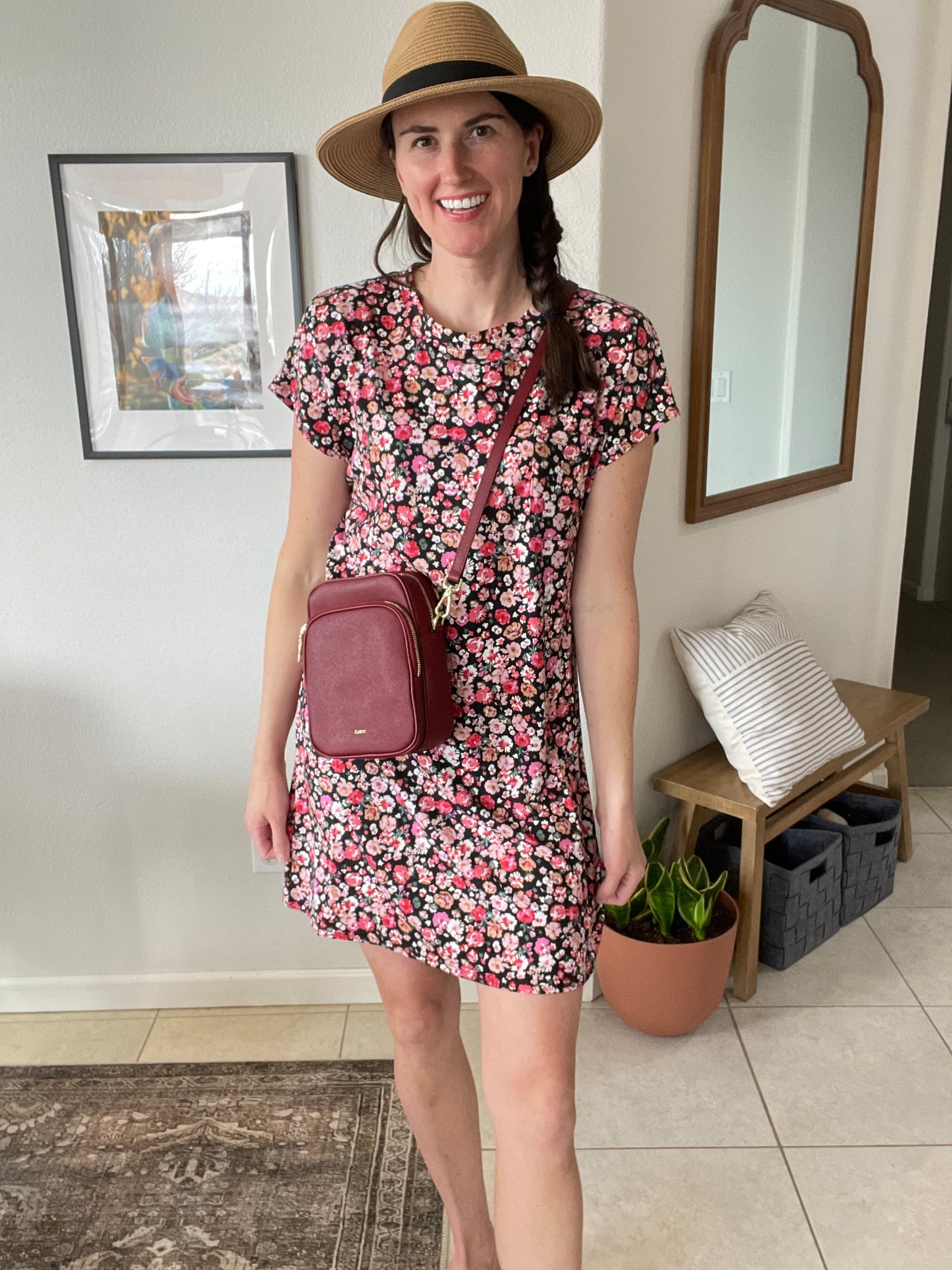 Floral summer dress! So soft and stretchy! Cute little pocket in front. 

#LTKWatchNow #LTKFestival #LTKFindsUnder50