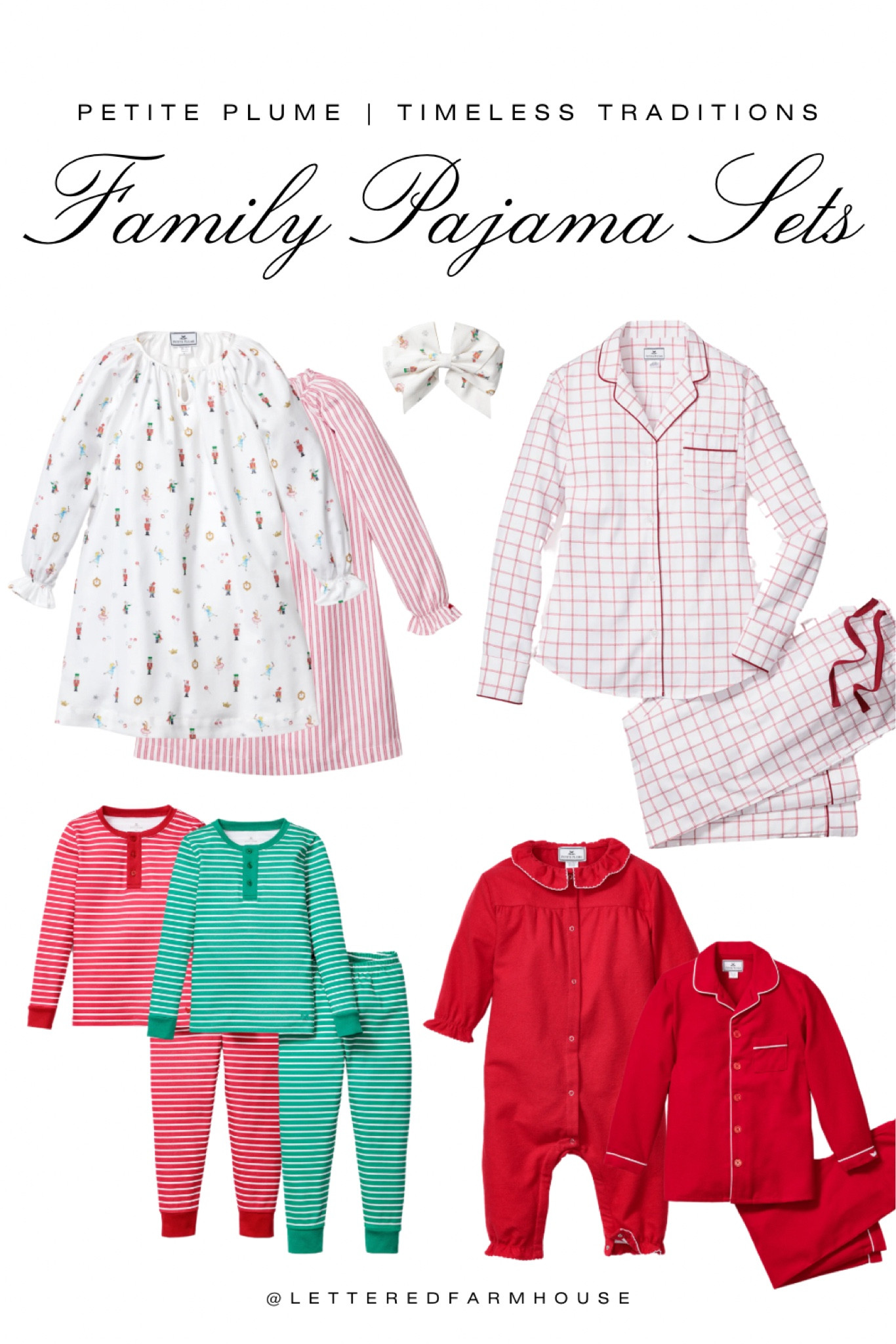 Cozy Up in Style: Petite Plume Family Matching Pajamas for All Seasons

Discover the perfect family matching pajamas from Petite Plume! Whether you're prepping for a cozy movie night or planning festive holiday photos, these luxurious PJs bring comfort and style to every family moment. Featuring timeless patterns and soft fabrics, Petite Plume offers matching sets for kids and adults, making bedtime extra special. Shop now to find your favorite designs!

#LTKHoliday #LTKKids #LTKFamily