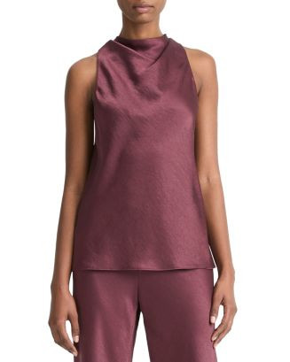 Vince Cowl Neck Bias Satin Top    | Bloomingdale's Women | Bloomingdale's (US)