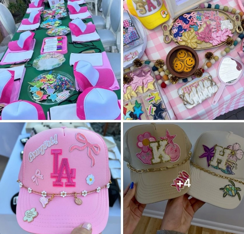 Let’s stay in and make custom trucker hats with our friends 

#LTKFestival #LTKSpringSale #LTKBeauty