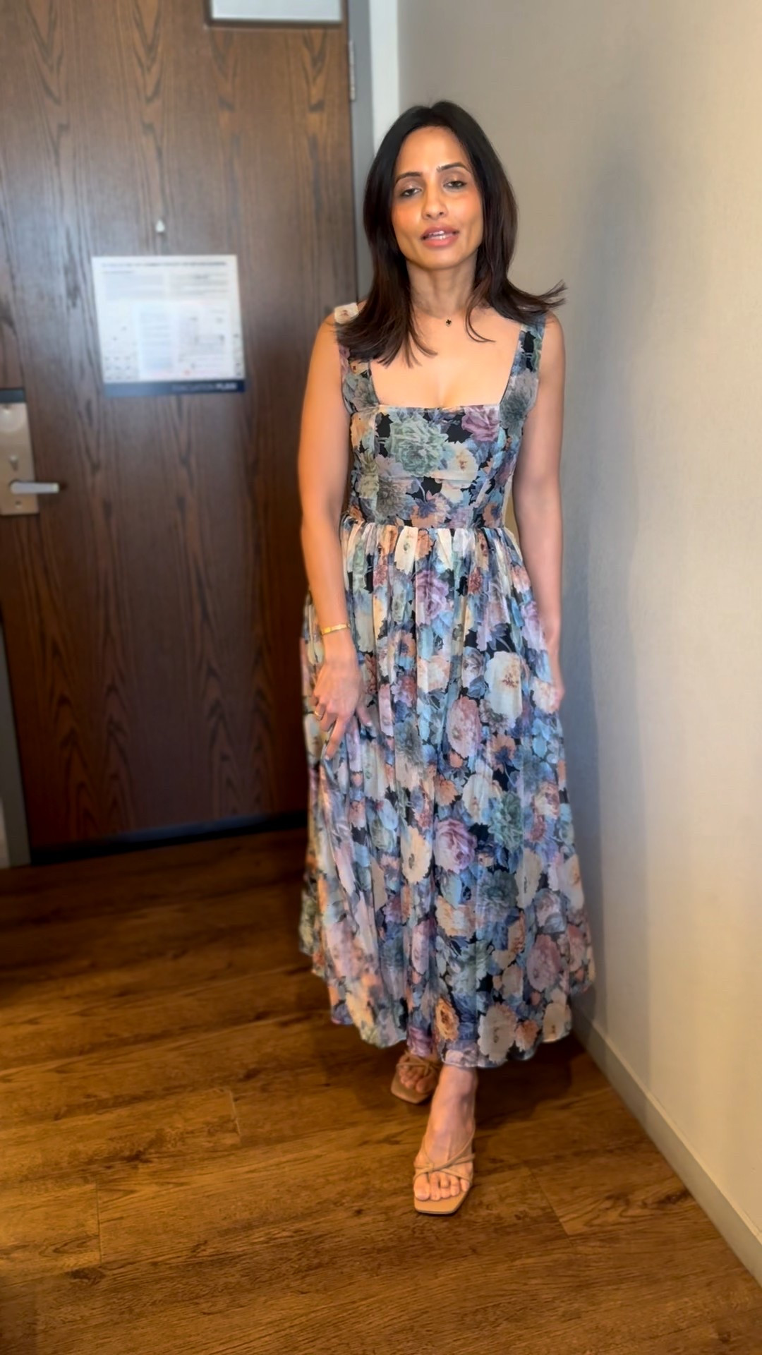 Feminine flowy dress I wore to a baby shower. Fits like a dream TTS! I’m westing XS! 

#LTKWedding #LTKOver40 #LTKPetite