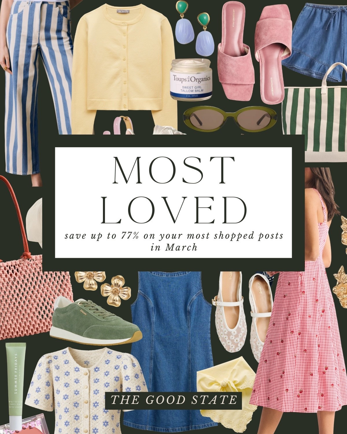 This Spring we are saying YES to happy colors!! We are saying yes to more prints and patterns. Yes to having fun getting dressed! This Lookbook is for the Spring girlies that are saying yes with me! The ones longing for the warmth of sunshine on their skin and a cool breeze blowing through their hair. Shorts and a sweatshirt weather. A flowy dress and a light cardigan. This is for the ladies counting down the days until the farmers market opens back up. The ones who love early mornings at the market—flaky croissant in one hand and a rosemary latte in the other. This is for the ones who can’t resist a bouquet of fresh flowers and are trying to figure out how to grow their own cut flower garden at home (🙋🏼‍♀️). For the ones who spend the golden evenings having a picnic with friends. For the people (like me) who always have a picnic blanket in their car. This is for the girlies love allllll things gingham, their trusty ball cap, pops of color and who firmly believe you can’t have too many neck scarves or bandanas. For the ones who love feminine details like lace trim, dainty florals and ruffles. This Spring may we slow down, breathe deep, embrace the life all around and romanticize the seemingly ordinary moments🌼

#LTKootd #LTKSaleAlert #LTKActive