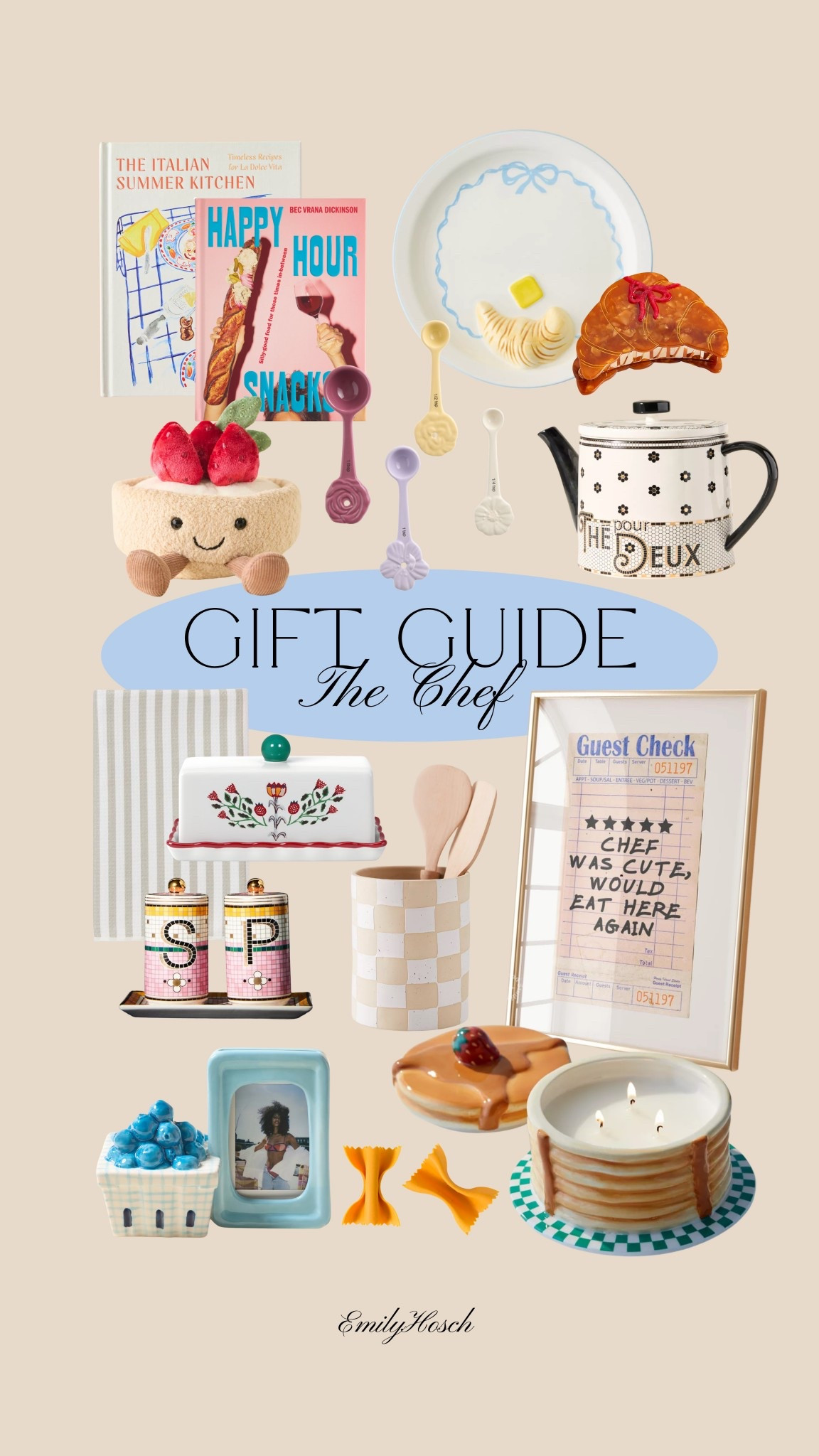 Chef Gift Guide

The perfect gift guide for the foodie or chef in your life! 🥐 DM for any details on unlinked items! Follow for more collages! 💗


Chef gifts  Christmas gifts  gift guide  gift ideas  wall art  knife set  cute kitchen gifts  kitchen essentials  fun candles  urbanoutfitters  world market  emilyhosch

#LTKHome #LTKGiftGuide #LTKHoliday

#LTKHome #LTKHoliday #LTKGiftGuide