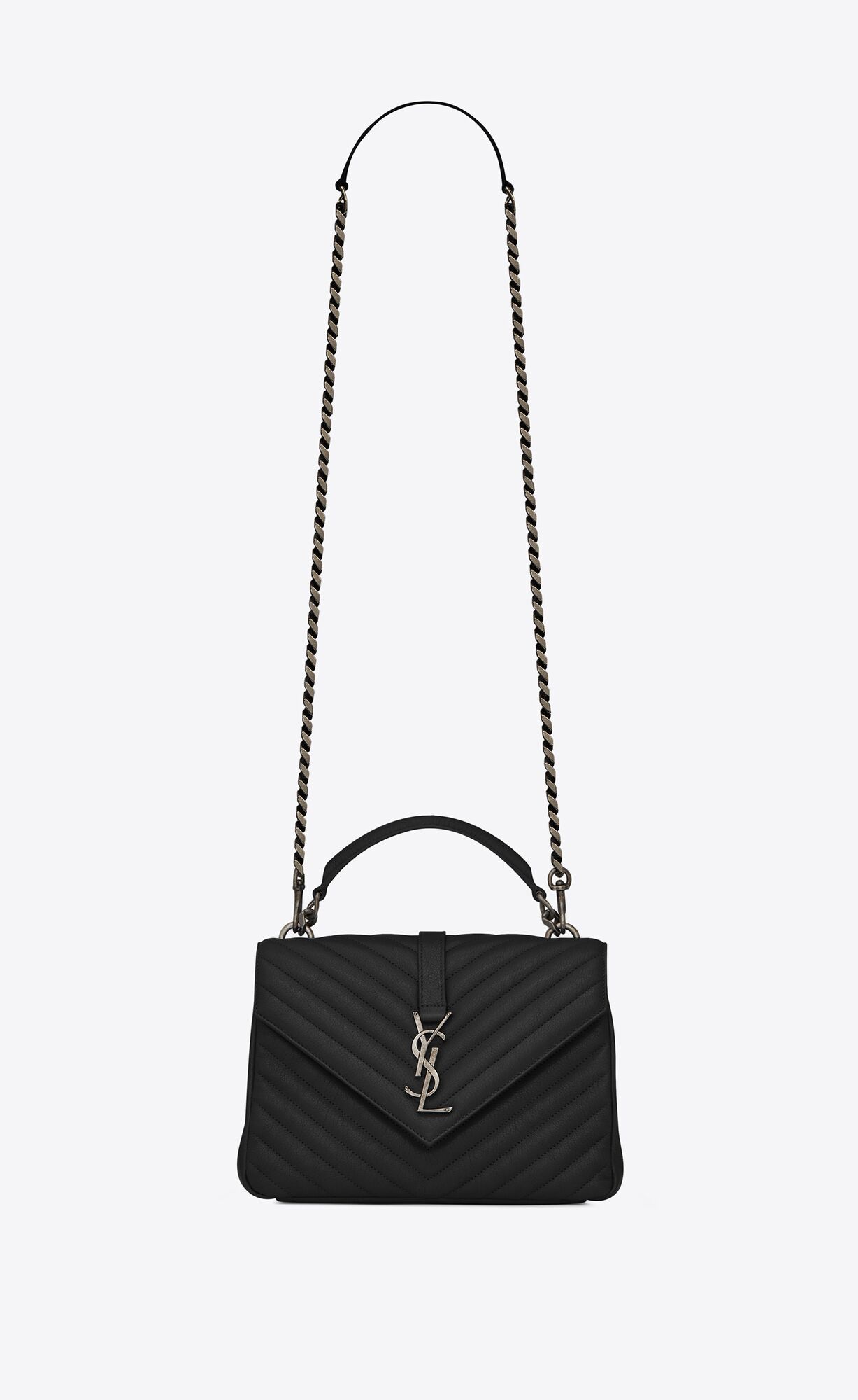College medium in quilted leather | Saint Laurent __locale_country__ | YSL.com | Saint Laurent Inc. (Global)