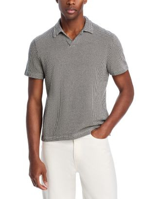 The Men's Store at Bloomingdale's Houndstooth Cotton Knit Polo Shirt - Exclusive  | Bloomingdale'... | Bloomingdale's (US)