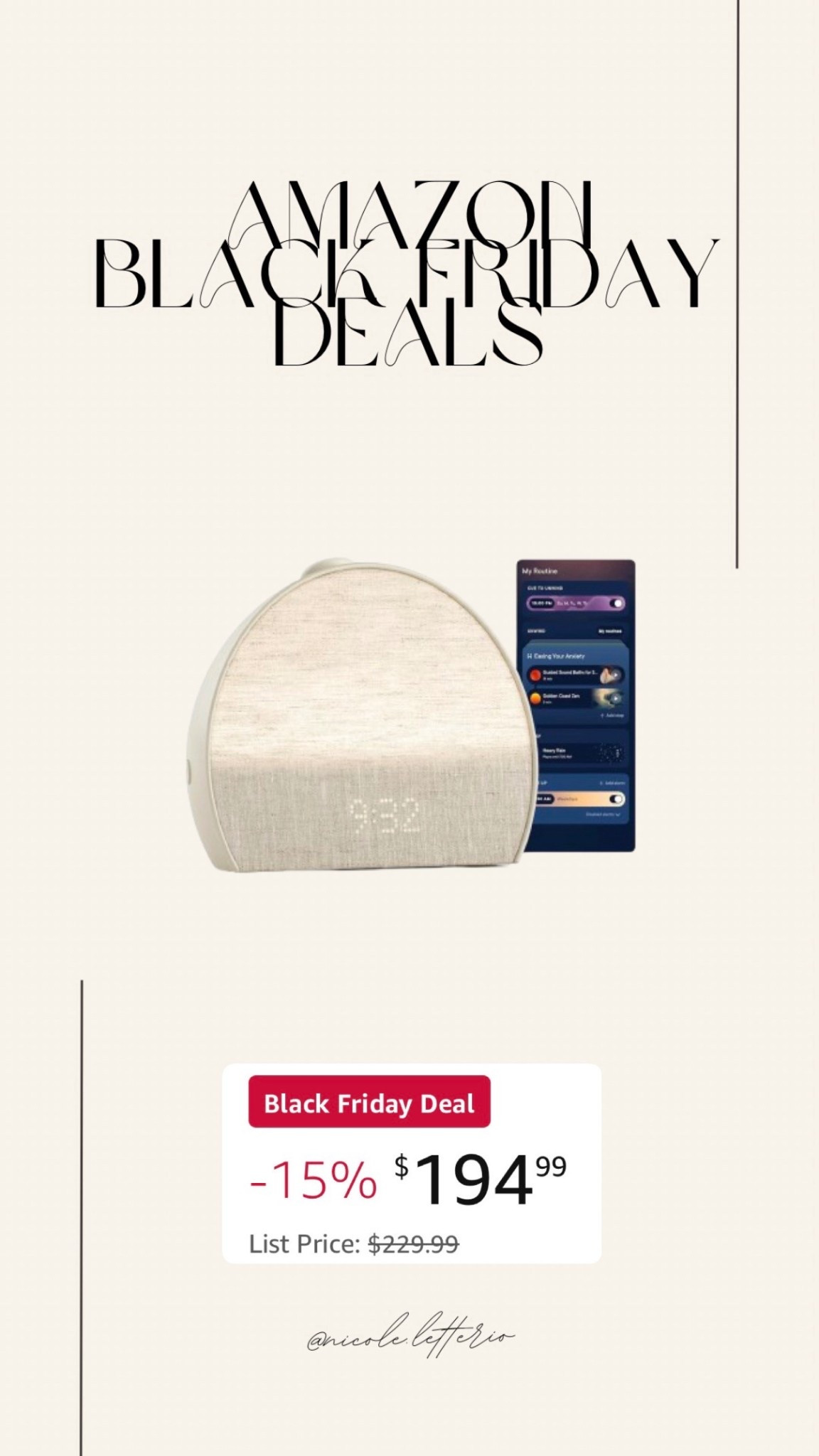 Hatch restore 3 sunrise alarm clock on sale!! 

#LTKholiday #LTKsale #LTKhome