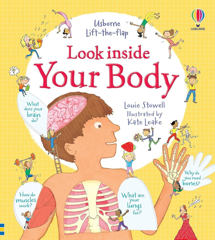Look Inside Your Body: Interactive Human Body Flap Book For Curious Young Minds | Amazon (US)