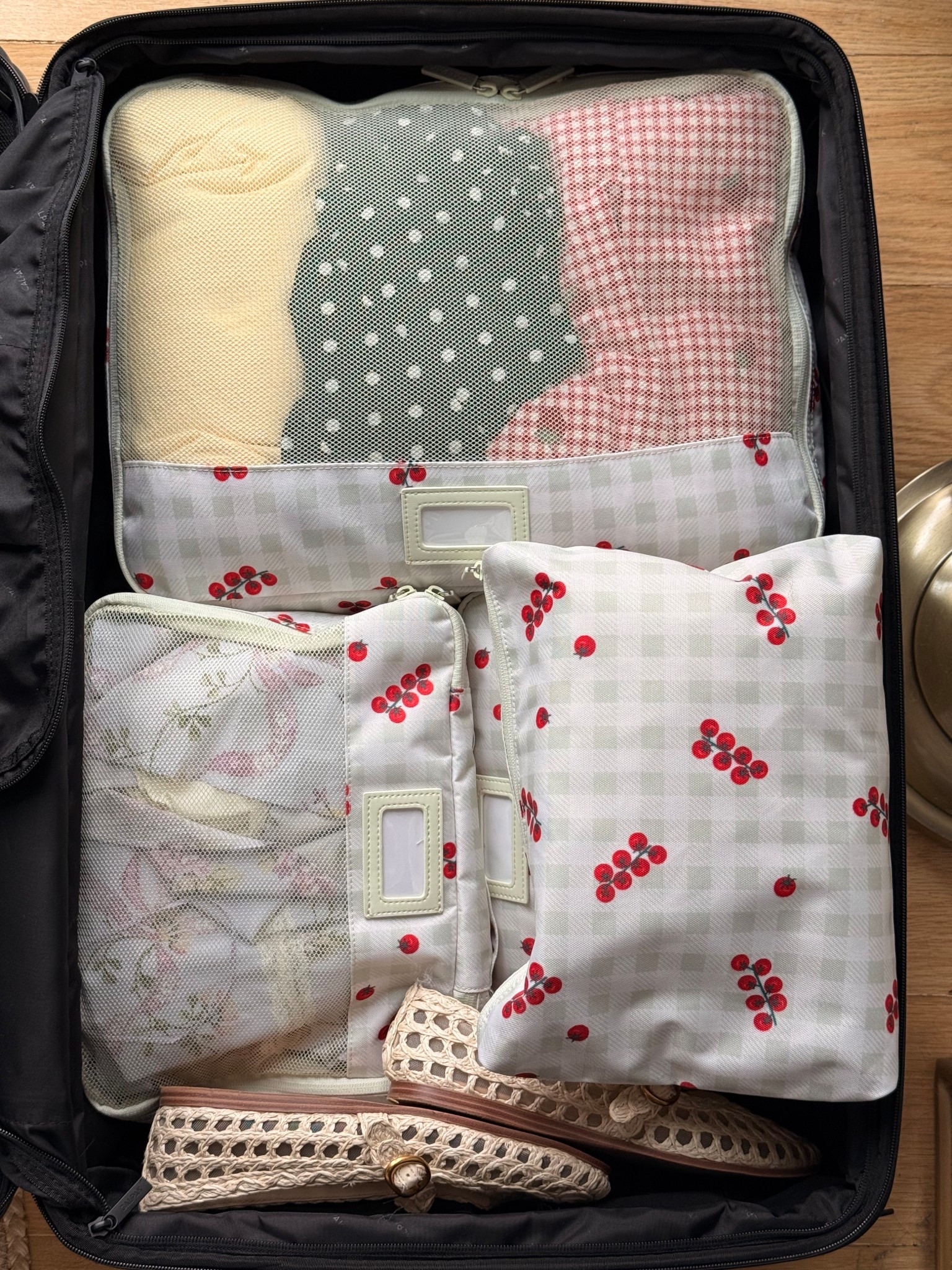 Calpak tomatoe print packing cubes

#LTKTravel #LTKMidsize #LTKdayinmylife