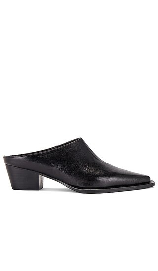 Western Mule in Black | Revolve Clothing (Global)