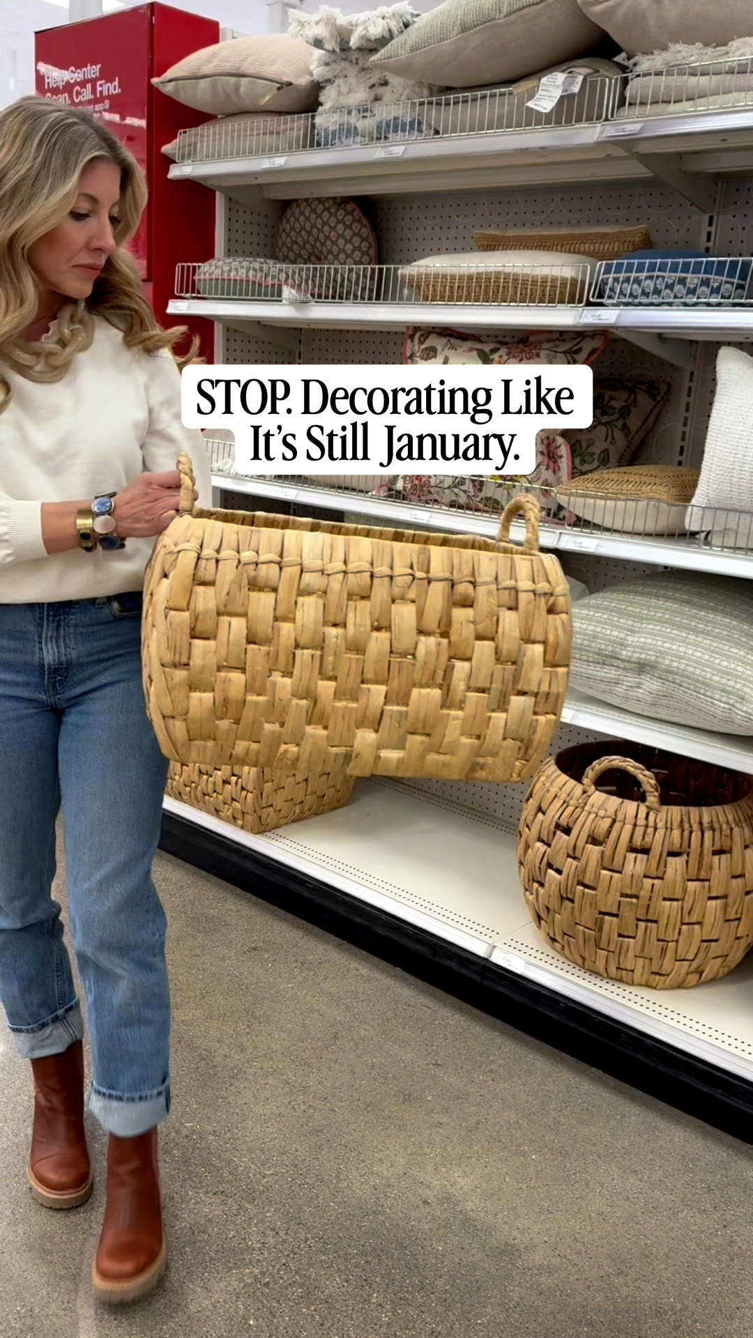 

Spring is almost here and if your house still feels like winter… it’s time.
Swap the evergreens for florals, lighter textures, and baskets that look high end. 
Blanket storage, spring artwork, fresh prints… all easy swaps that make your home feel lighter and spring ready 

Pottery, barn, target, target style, foe greens, plant, potted plant, urn, planter, floral, hand towels, kitchen towels, look for less, spring, crate & Barrel, West Elm, pillow cover

#LTKSeasonal #LTKSpringSale #LTKSaleAlert