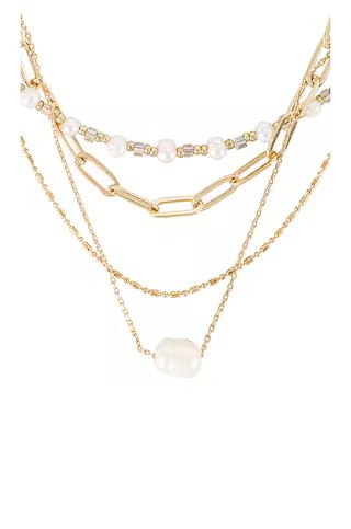 8 Other Reasons Zoe Necklace in Gold from Revolve.com | Revolve Clothing (Global)