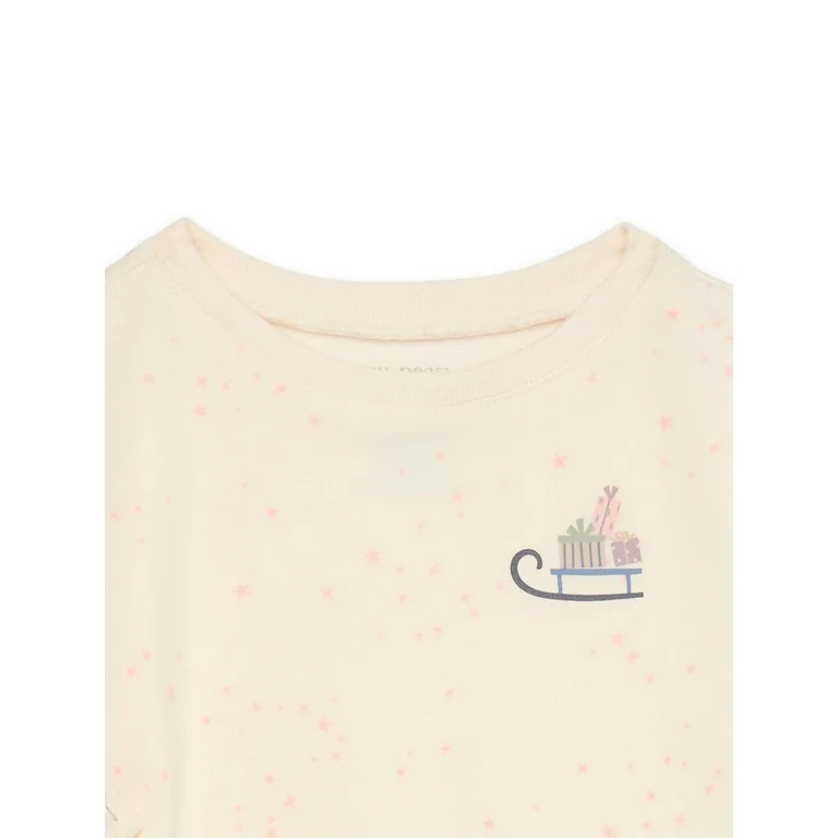 easy-peasy Baby Boys Holiday French Terry Sweatshirt and Joggers Outfit Set, 2-Piece, Sizes 0-24 ... | Walmart (US)