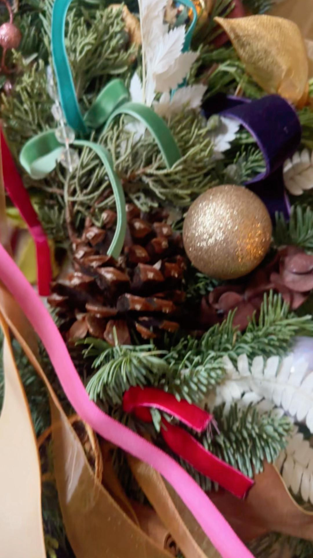 If only you could smell this! My new REAL wreath for our front door! 

#LTKSeasonal #LTKHoliday #LTKHome