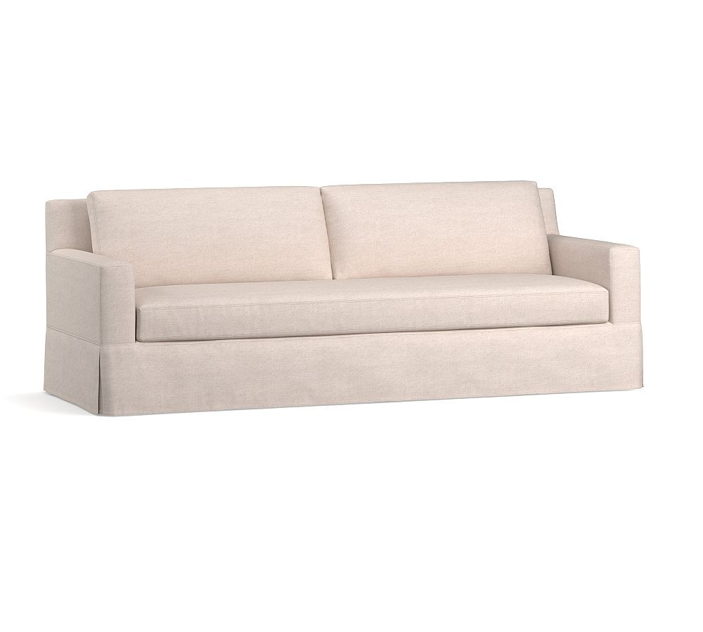 York Square Slipcovered Sofa (60" - 108") | Pottery Barn (US)