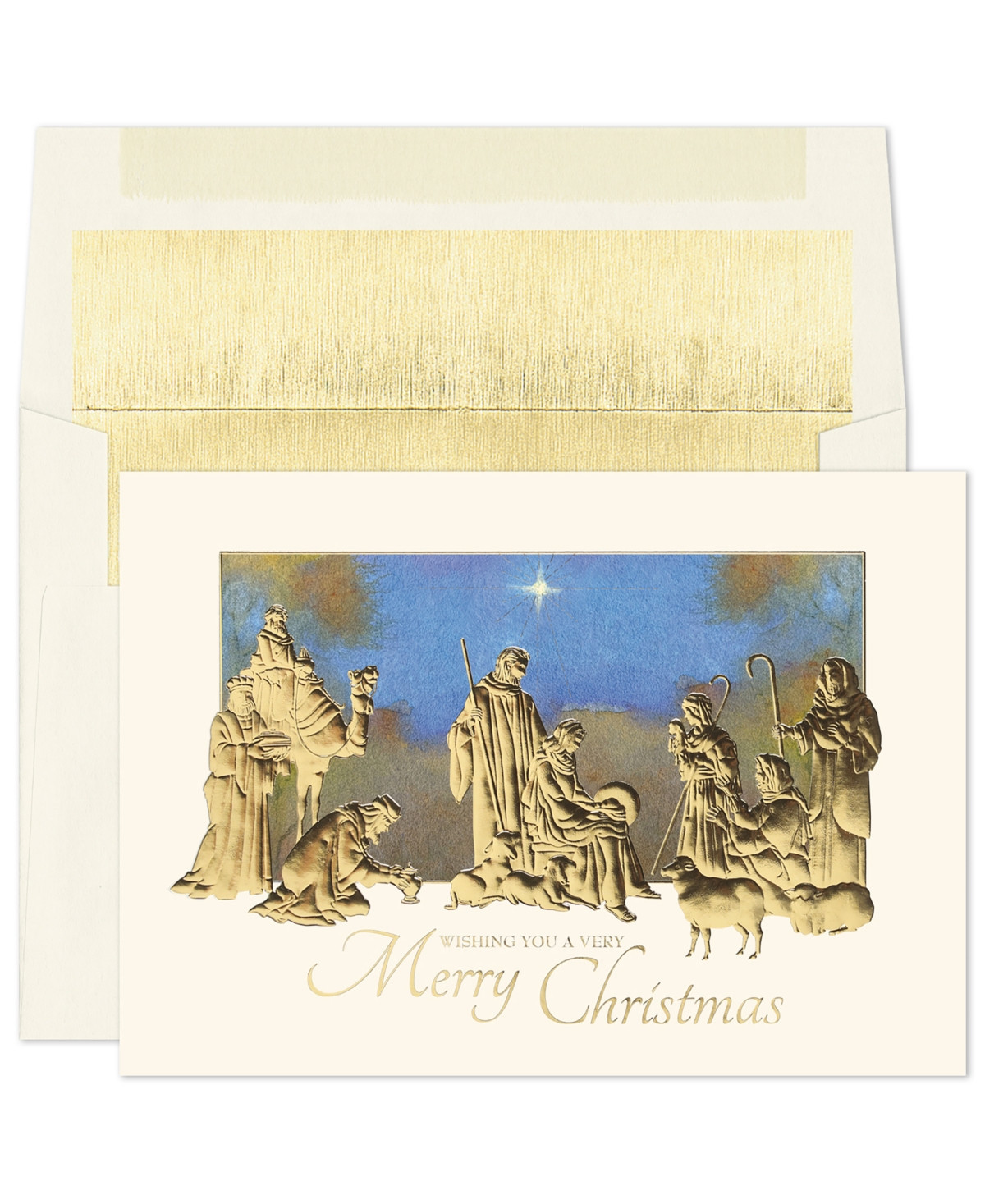 Masterpiece Studios Golden Nativity Holiday Boxed Cards | Macy's