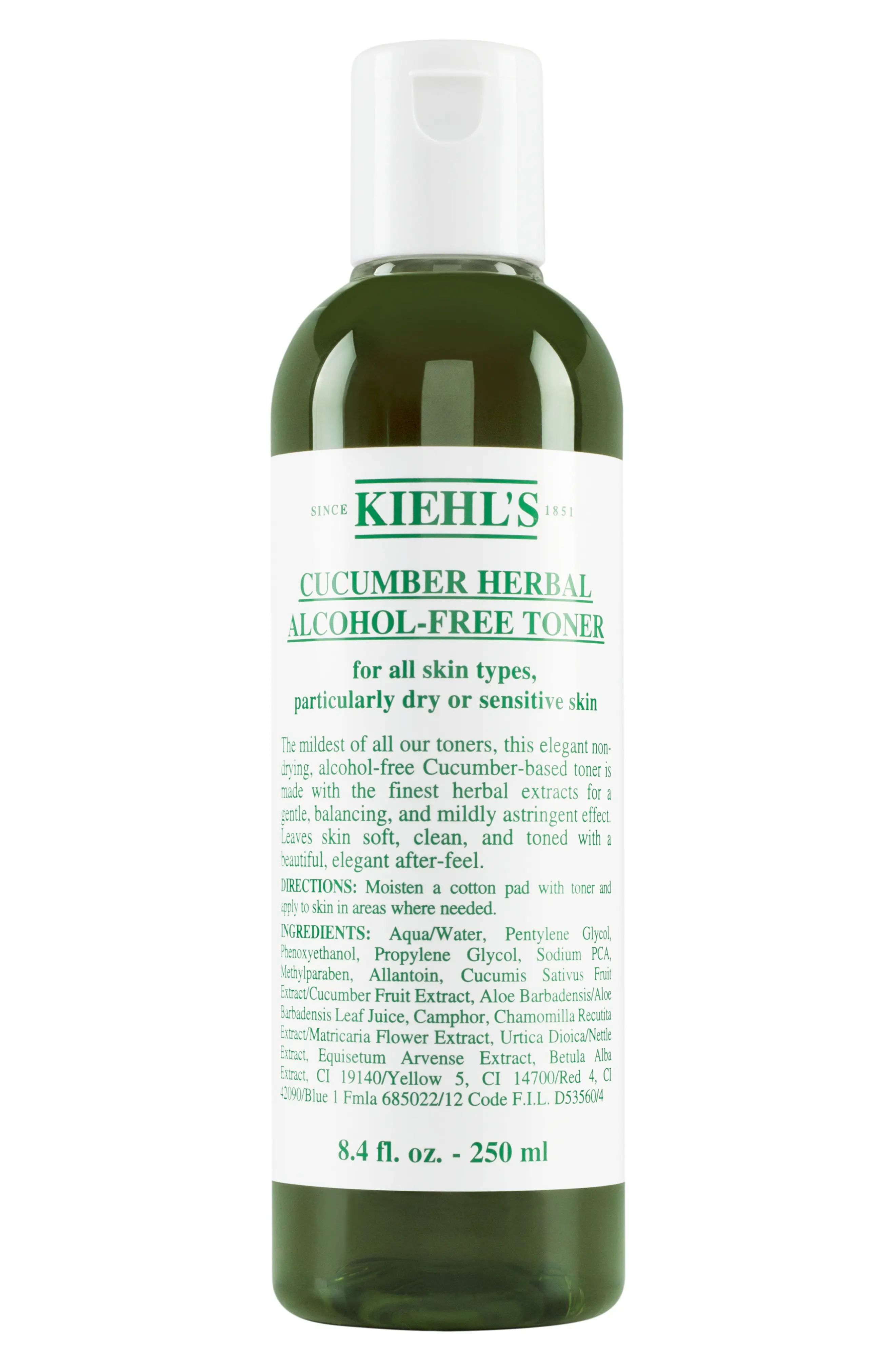 Kiehl's Since 1851 Cucumber Herbal Alcohol-Free Toner | Nordstrom