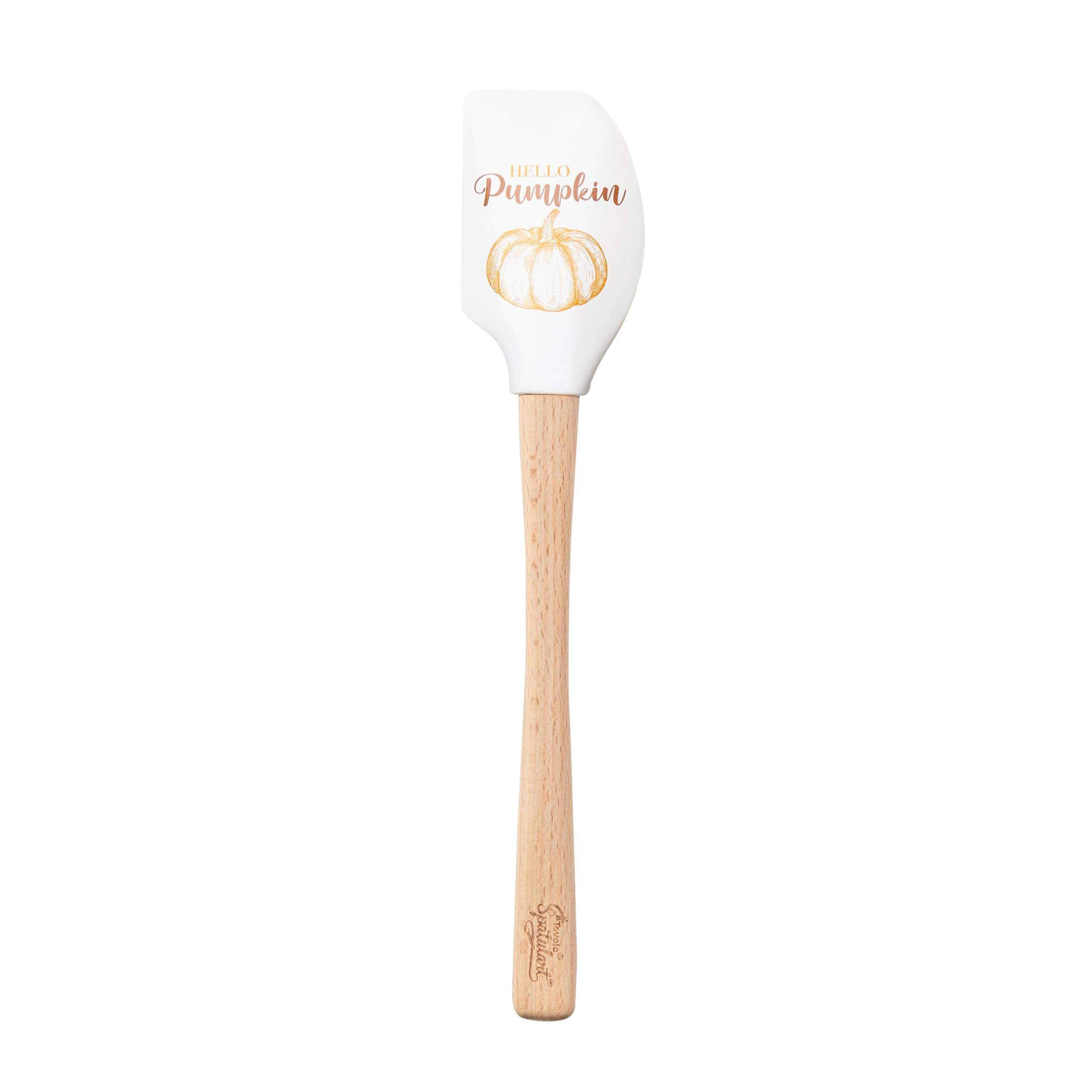 Tovolo Spatulart ‘Hello Pumpkin' Fall Silicone Spatula with Wood Handle – BPA Free, Heat-Resi... | Amazon (US)