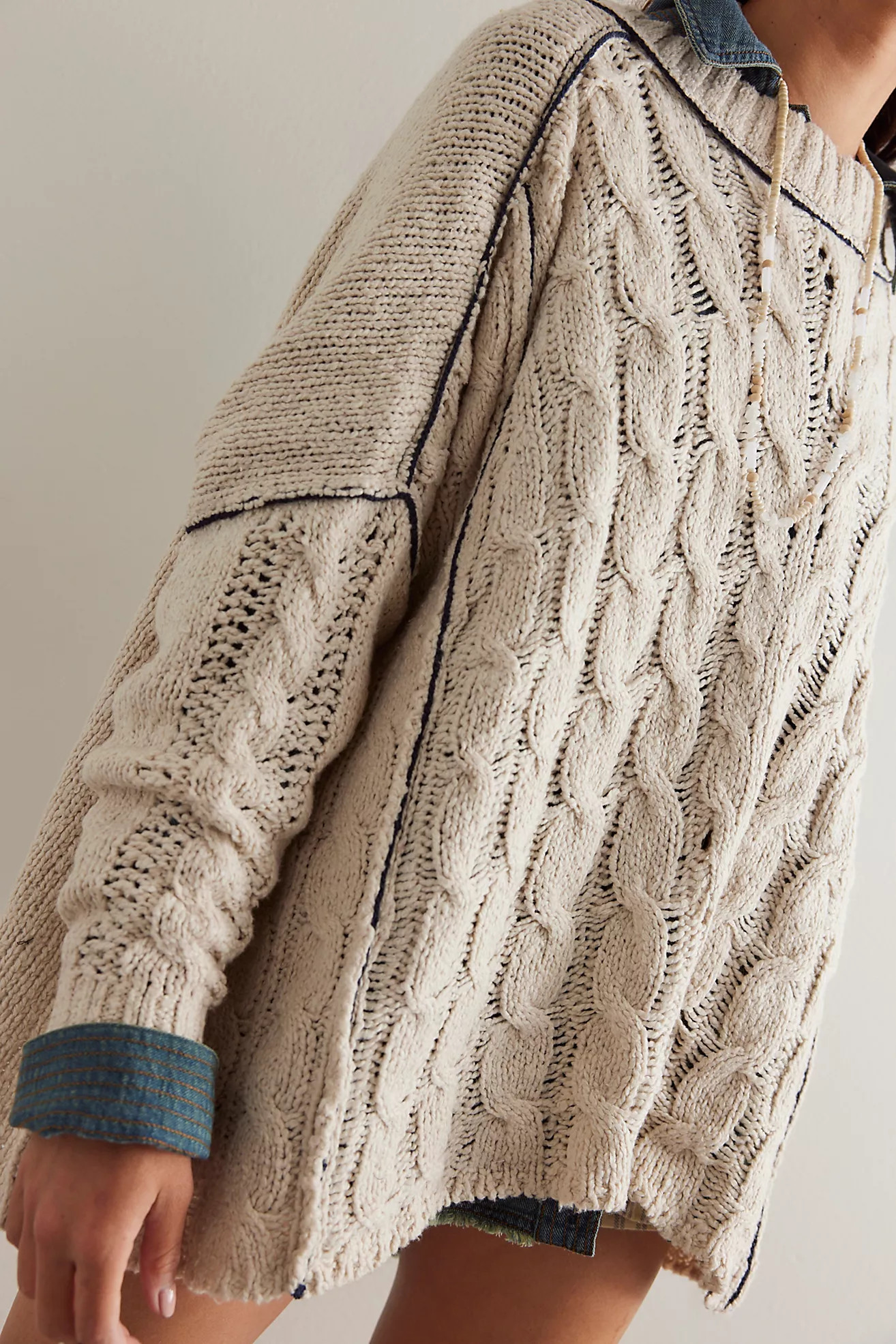 We The Free Morgan Cable Pullover | Free People (Global - UK&FR Excluded)