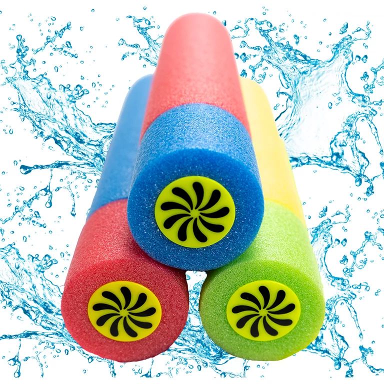 3 Pack Foam Water Gun Blaster for Kids, Colorful Pool Beach Toy, Safe Outdoor Fun, Shoots Water U... | Walmart (US)