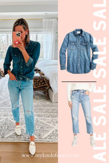 I can’t stop wearing this chambray shirt. For real, I wear it AT LEAST once a week.

It’s just so easy and effortless, and stylish all at the same time. It’s…perfect and on sale  

#LTKSeasonal #LTKstyletip #LTKsalealert