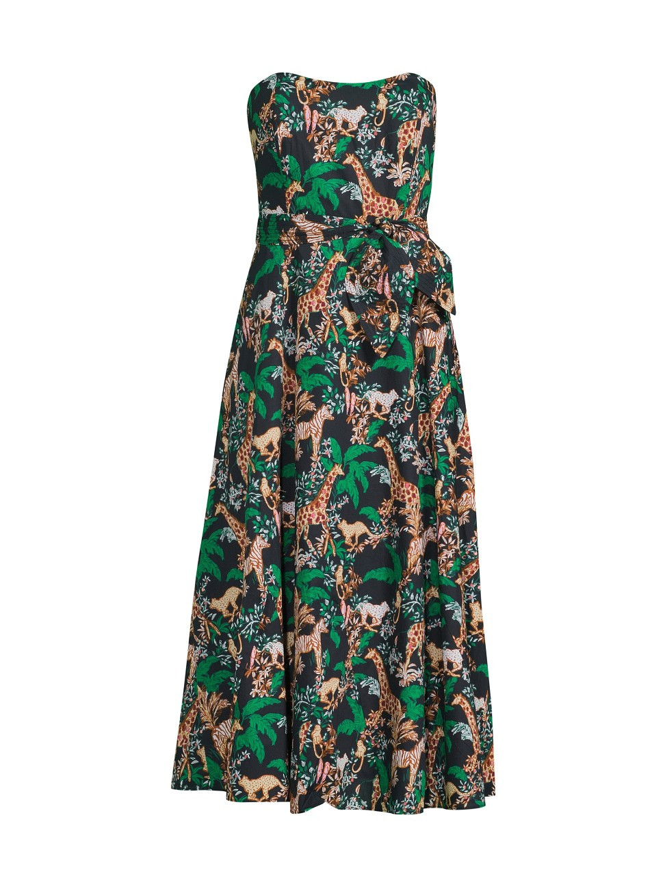 Women's Aubrianna Jungle Midi-Dress - Size 0 | Saks Fifth Avenue
