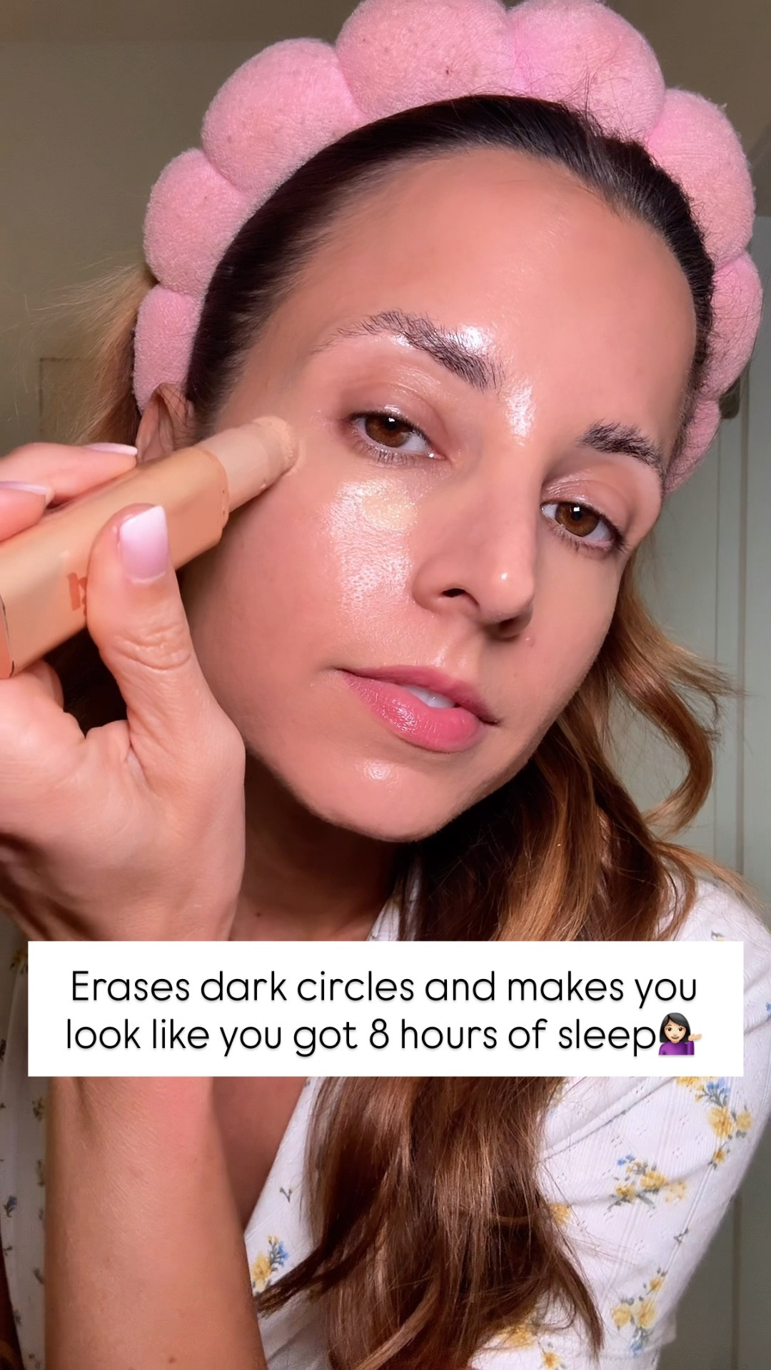 Anti aging hacks! This under eye concealer (I did color MG2 for a brightening effect) makes you look like you got 8 hours of sleep. Brightens and brings life back into your face + mature-skin friendly!

#LTKBeauty #LTKmorningroutine #LTKselfcare