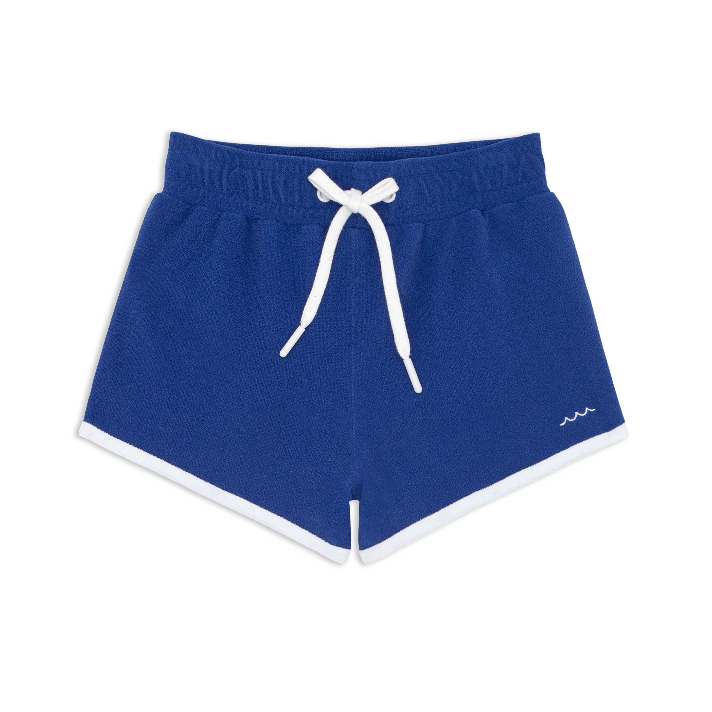 boys cove blue terry boardie | minnow