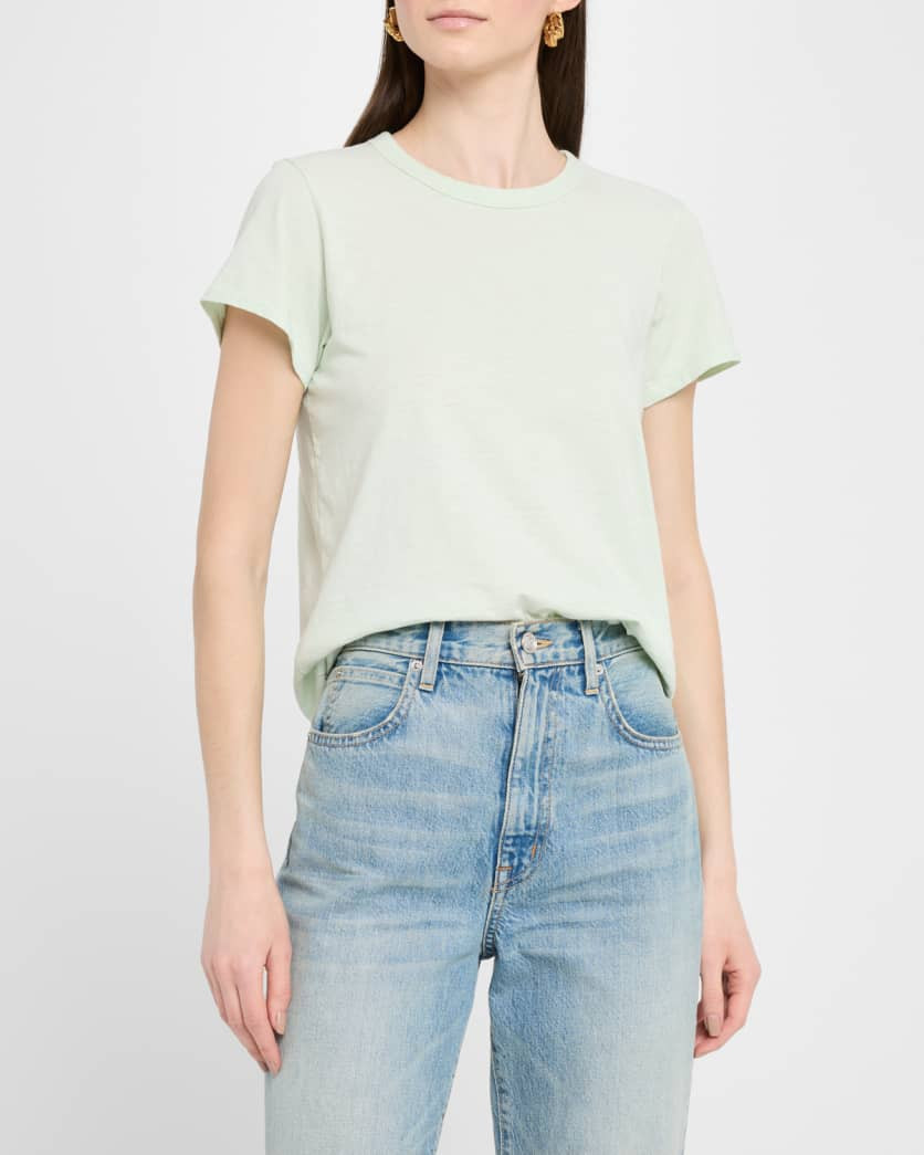 Slub Crewneck Tee | Neiman Marcus