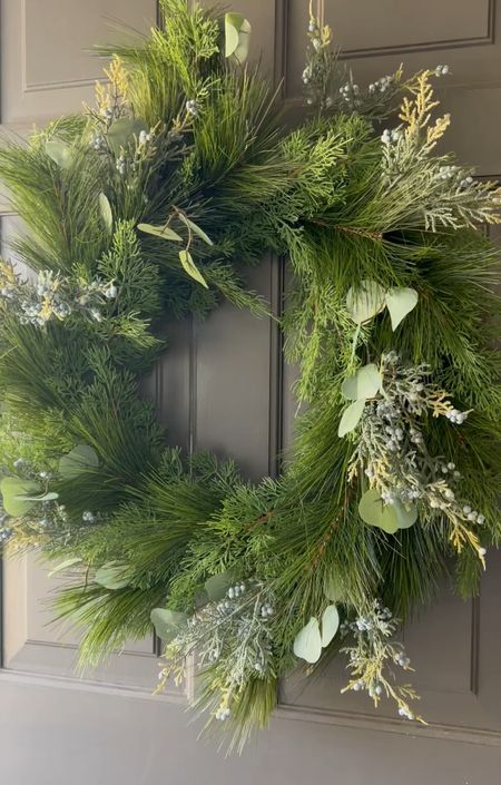 Beautiful $40 wreath - so pretty and full! Looks much more expensive. Limited availability 

#LTKSeasonal #LTKGiftGuide #LTKHoliday