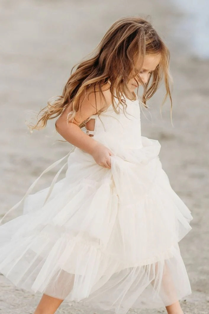 Wendy Dress (antique ivory tulle) | INDIE BLUE