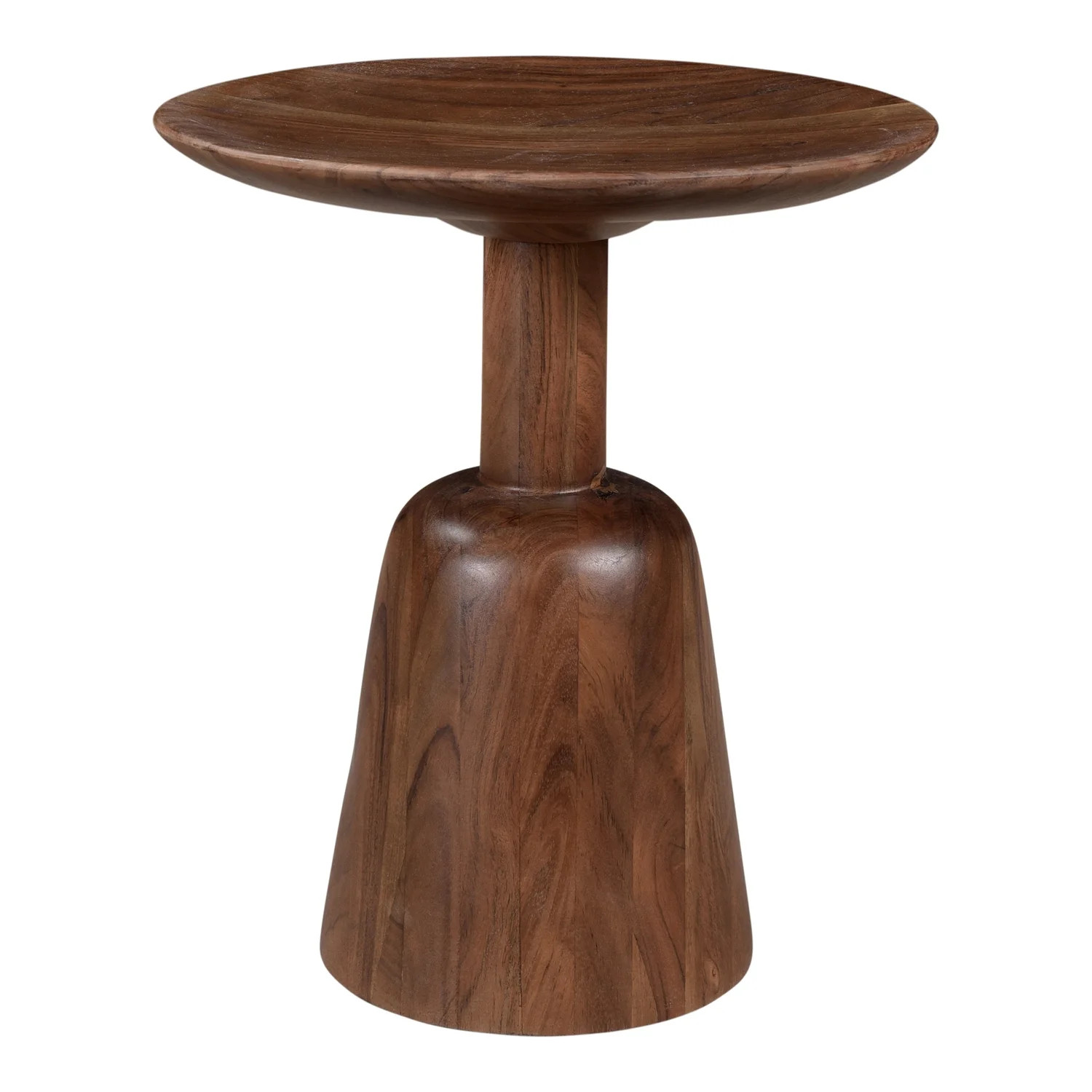 Moe's Home Collection Nels Modern Acacia Wood End Table in Brown | Walmart (US)