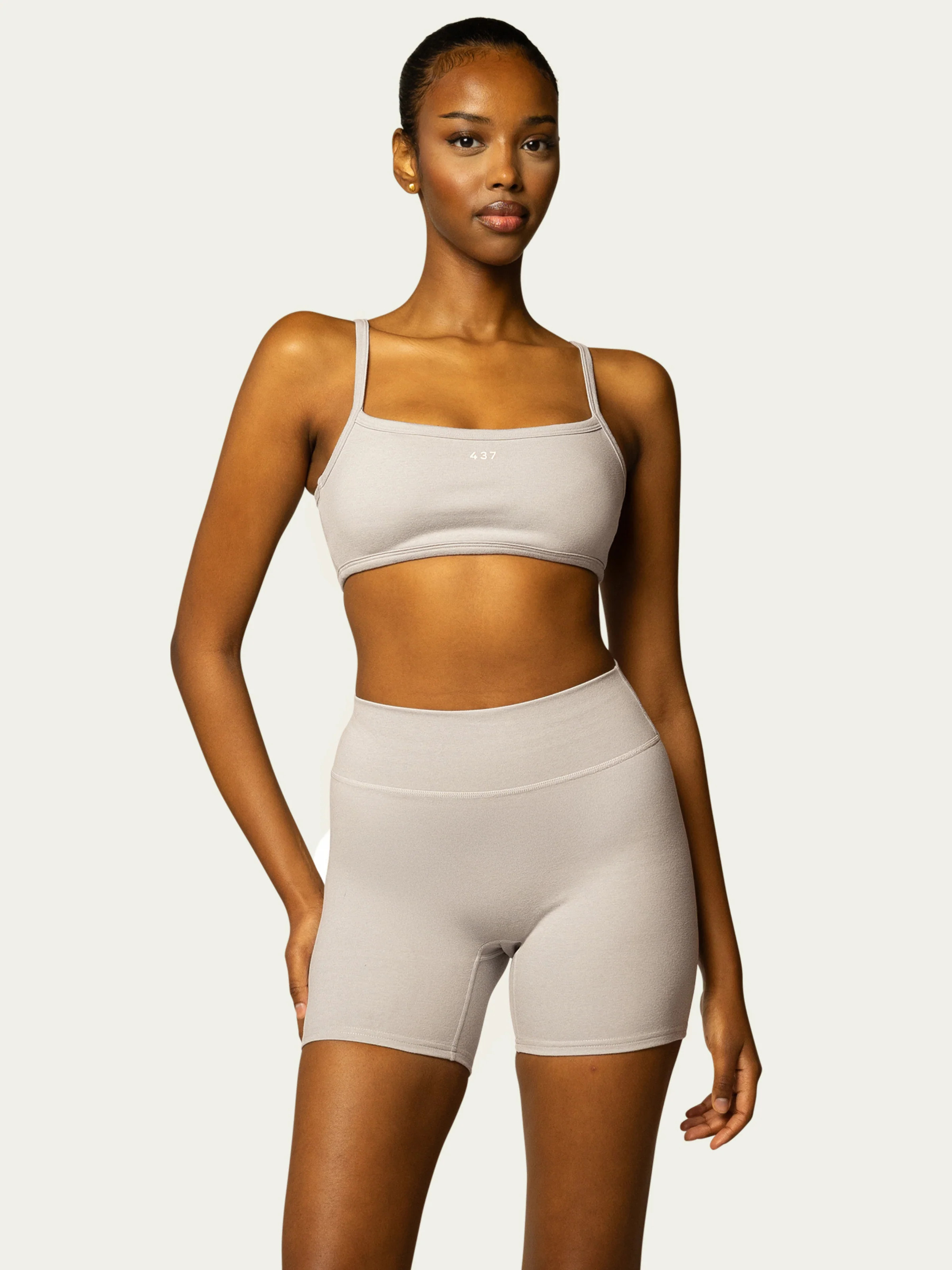 The Micro Bra / Heather-Grey | 437
