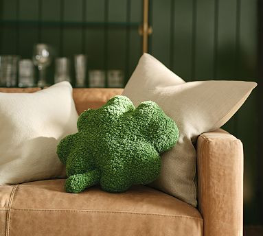 Four Leaf Clover Shaped Pillow | Pottery Barn (US)