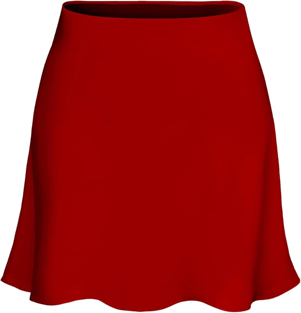 ALCEA ROSEA Women's Elegant Silky Satin Mini Skirt High Waist Short Skirt Leopard Print Mini A Li... | Amazon (US)